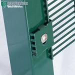 Powder Coated Clear View Anti Climb Metal Fencing , 358 Security Fence