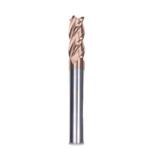 12*30*12*75 TiAISiN Coated 4 Flat Flutes Carbide Square End Mill for Carbon