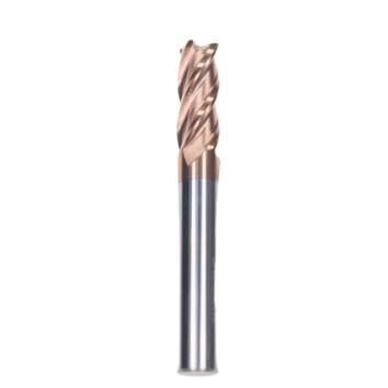 12*30*12*75 TiAISiN Coated 4 Flat Flutes Carbide Square End Mill for Carbon