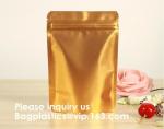 Semi-Clear Window Hang-Hole Stand-Up Zip lockk Pouch,Aluminum Packaging Bags