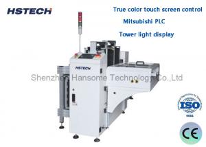 China Tower Light Display Mitsubishi PLC Dual Rail PCB Unloader Standard Height For SMT Application on sale