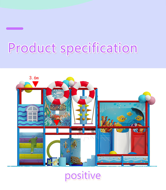 Customized indoor children naughty castle large playground equipment children amusement park