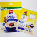 Large Safety Laminator Food Packaging 1.2 Kg 2.64lb Oat Meal With Hand Hole