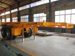 Suspension Leaf-spring/Air Suspension Tri-axle Skeleton Trailer for Container