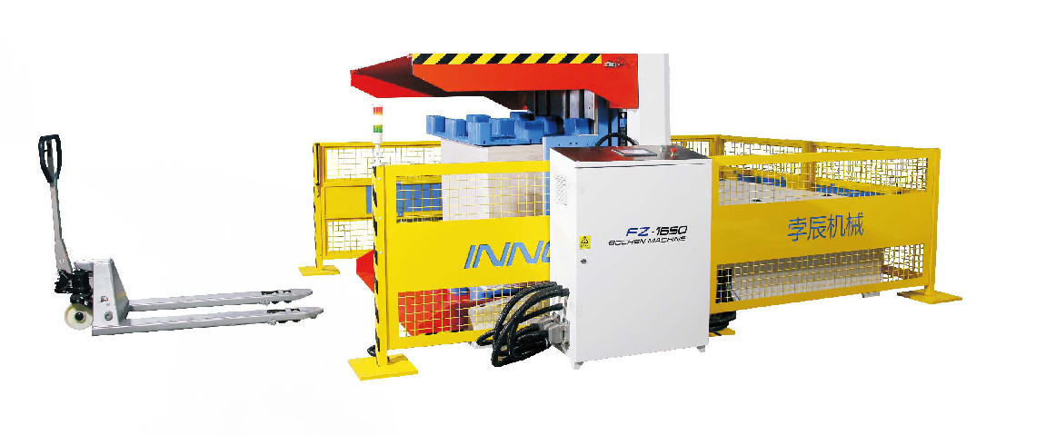 4 Nozzles Automatic Pile Turner Machine 1100x1450mm Paper Stacker Machine