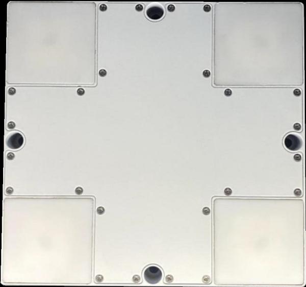 4 Element Anti Jamming Antenna SMA K GPS L1 / GLONASS G1 Antenna