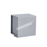 Fabric Covered Bracelet Packaging Boxes Cardboard Bracelet Box With Soft Pillow