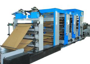 China Energy Saving Cement Paper Bag Making Machine Flexo Printing High Output wholesale