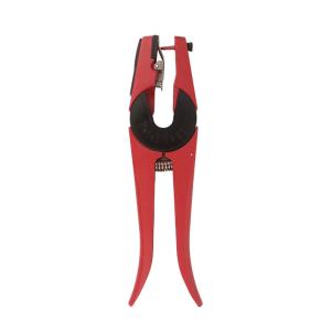 China Red Hard Steel Ear Tag Applicator for Pig Livestock Management wholesale