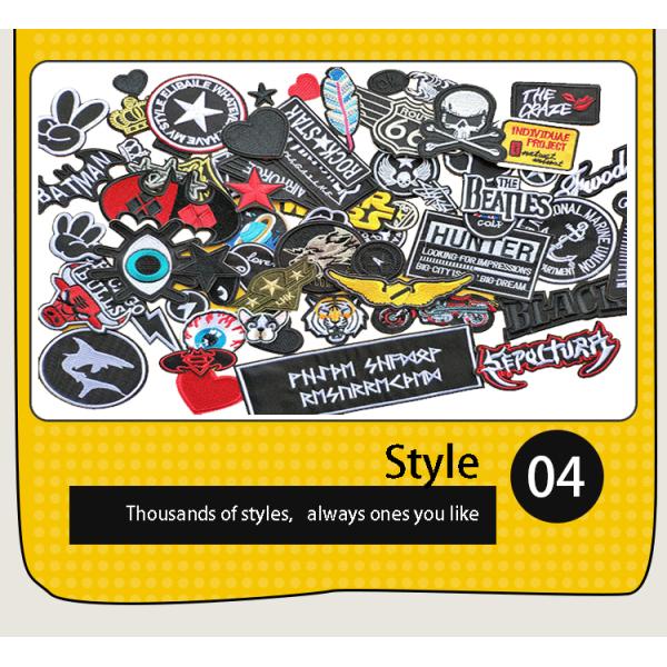 Cartoon Animal Embroidery Iron-On Patch For Clothing
