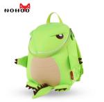 Lovely Cartoon Cute Toddler Backpacks Orange / Green Color 0.5KG