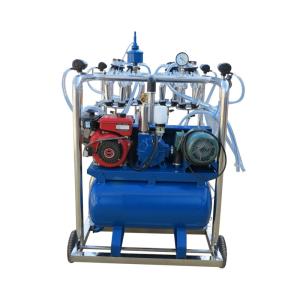 China HL-JN03A 4 Bucket Portable Milking Machine with Diesel Engine and Electric Motor wholesale