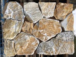 China Natural 2.5cm Random Stone Corner Wall Cladding Exterior Interior wholesale