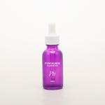 30ml Amber Boston Bottle White Pump Sprayer Glass Essential Oil Bottle