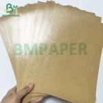 Unbleached Oilproof Snack Packing Box PE Coated Kraft Liner Board