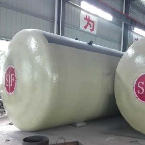 China Anti Corrosion 20m3 Fuel Oil Storage Tank , Underground Double Wall Heating Oil Tank wholesale
