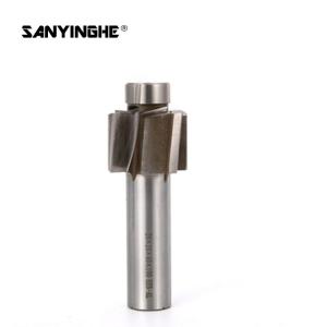 China Countersunk Hole Carbide Milling Cutter White Steel High Speed Cnc Milling Tools wholesale