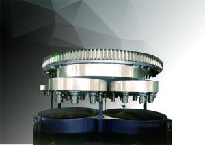 China 2 Stations Rotary Polishing Machine High Flexibility Automated Industrial Machinery wholesale