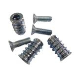 Customized Iron Zinc Door Hinge Screws Powder Coating Yellow Brown