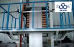 HDPE Mini Blown Film Extrusion Machine Shopping Bag Production