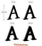 50000 Hours Working Lifetime Direct Supply 3D Letters Backlit Sign Channel