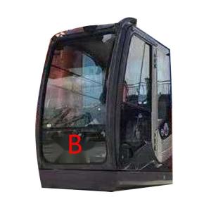 China Bending Resistant HITACHI Excavator Glass Front Down Digger Window Replacement wholesale