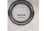 BD155-6A excavator bearing double row nylon cage angular contact ball bearing