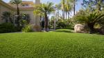 UV-resistant Garden Artificial Grass Turf Green Looking Synthetic Turf