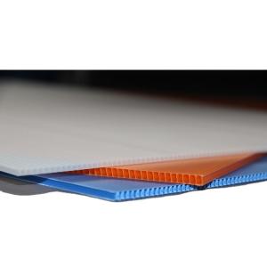 China SGS Corrugated Plastic Sheets 4x8 , Corrugated Fluted Plastic Sheet wholesale