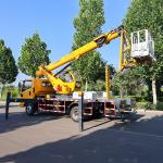 Factory Direct Sales Double Protection Bucket Truck Aerial Working Platform