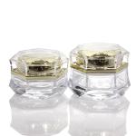10g 15g 30g 50g 100g Skin Care Cylinder Shape Cream Glass Jar