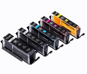 China Black Canon Pixma Ink Cartridges PGI450 CLI451 With Edible Ink Made In Italy wholesale