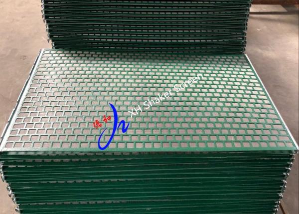 Quality 1053 * 697mm Circular Oil Shaker Screen With Hook Strip FLC 48-30 for sale