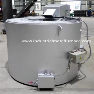China 650 Degree 400KG Natural Gas Cast Iron Zinc Cast Iron Melting Furnace 200Kg/Hr on sale