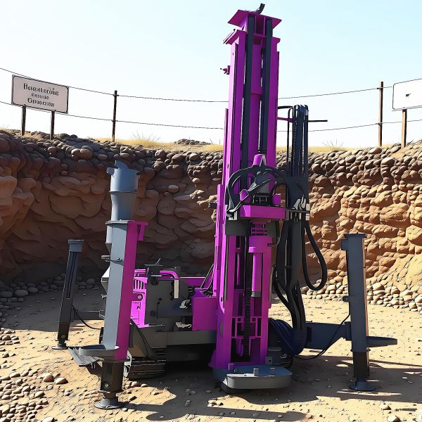 Reverse Circulation Drilling Rig Power 132KW Hydraulic Core Drilling Rig Crawler Drilling Machine