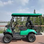 4 Wheel Electrical Lifted Golf Cart Disc Brake 10 Inch TFT IP66 Display 4 Seater