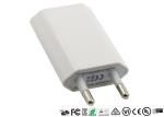 US EU Plug Single Port USB Charger 5V 500MA 600MA 1000MA CE FC UL Certificate