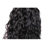 1B Grade 100 Peruvian Human Hair Bundles Pretty Thick Ends Black Color