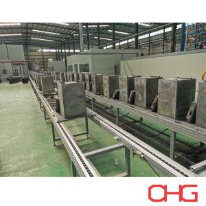 China Hardware Spraying Equipment and Conveyor System Carbon Steel Sheet Powder Coating Line wholesale
