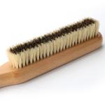 Beechwood Boar Bristle Wooden Scrub Brush With Long Handle Lightweight