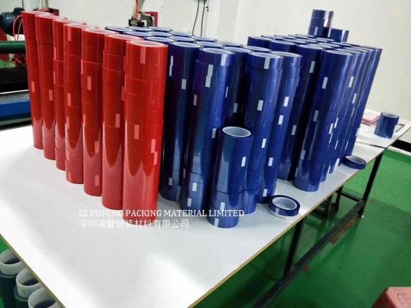 66m 220 Degree Heat Resistant Adhesive Tape , Pressure Sensitive Polyester