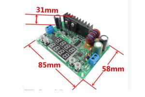 China CNC DC Regulated Power Supply / Adjustable Voltage Reducing Module Voltmeter Ammeter on sale