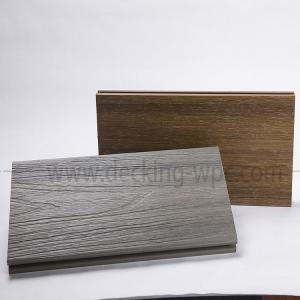 China Composite Decking 3g 16ft 3.2m Black Wpc Grooved Sanding Surface for Indoor in Canada wholesale
