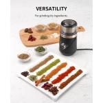 150W Rechargeable Coffee Grinder ABS Timing Knob Removable Bowl Compact Espresso