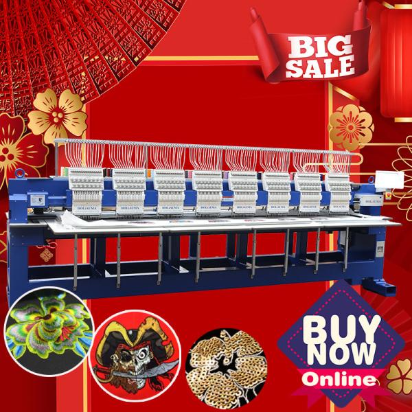 High speed HO1508H tajima type computer embroidery machine japan best selling