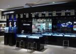 Modern Boutique Clothing Display Showcase With High Temperature Baking Varnish