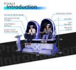3 DOF 9D Egg VR Cinema Kino Simulator Virtual Reality Egg Chair With Air Face