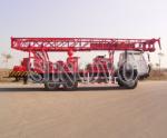 Highly Efficient Water Well Drilling Rig SIN600 drilling, diameter 100mm - 700mm