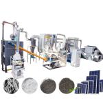Manufacturing Plant Solar Photovoltaic Panel Recycling Machine with cost