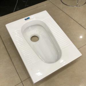 China Squat Pan Toilet Ceramic Sanitary Ware Bathroom Washdown Ceramic Easy Clean wholesale
